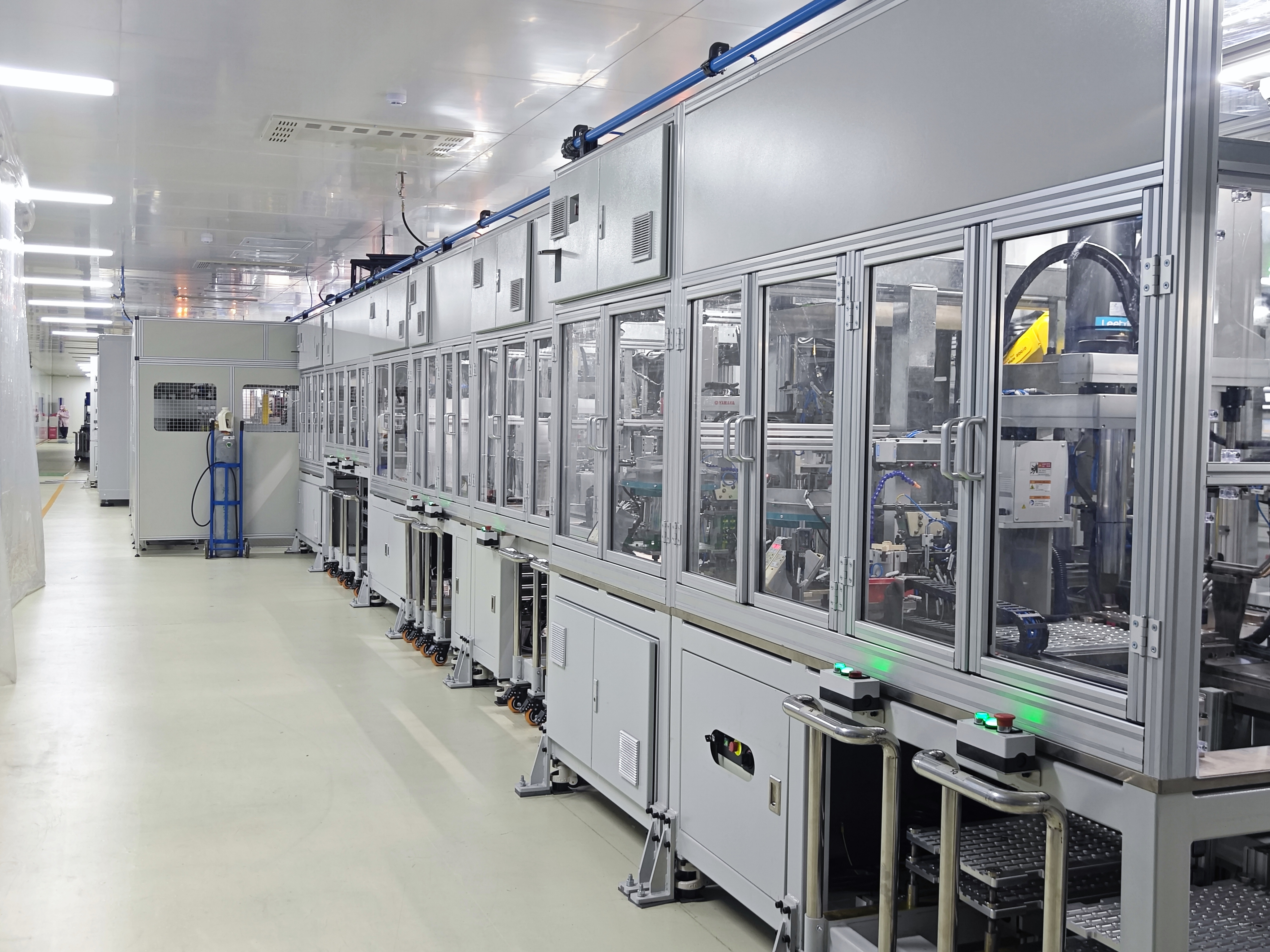 Automotive Air Spring ASU (Closed Air Supply Unit) Assembly Test Line