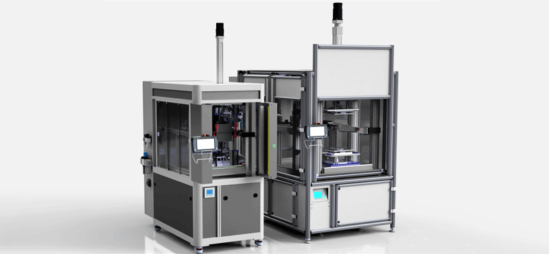 Automotive air spring multi chamber and thermal management valve pipeline hot gas welding equipment