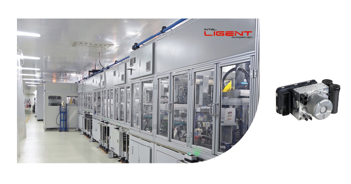 Automotive Air Spring ASU (Closed Air Supply Unit) Assembly Test Line